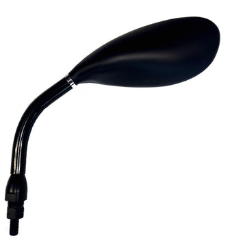 FAR UNIVERSAL MIRROR MOTORCYCLE RACING BLACK LEFT HANDLEBAR SX MIRROR