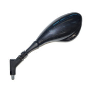 FAR SPECCHIO RETROVISORE UNIVERSALE PER MANUBRIO SX CARBON LOOK RICAMBIO MOTO