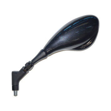 FAR UNIVERSAL MIRROR FOR LEFT HANDLEBAR CARBON LOOK MOTORCYCLE SPARE PART