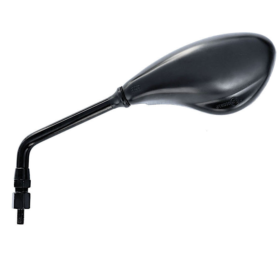 FAR SPECCHIO RETROVISORE UNIVERSALE SINISTRO SX MANUBRIO - NERO RICAMBIO MOTO