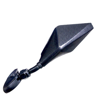 FAR UNIVERSAL LEFT MIRROR FOR CARBON LOOK FAIRED MOTORCYCLES YAMAHA R6 SX