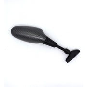 FAR RETROVISORE DESTRO UNIVERSALE MOTO CARENATE CARBON LOOK SPECCHIETTO DX