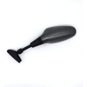 FAR RETROVISORE SINISTRO UNIVERSALE MOTO CARENATE CARBON LOOK SPECCHIETTO SX