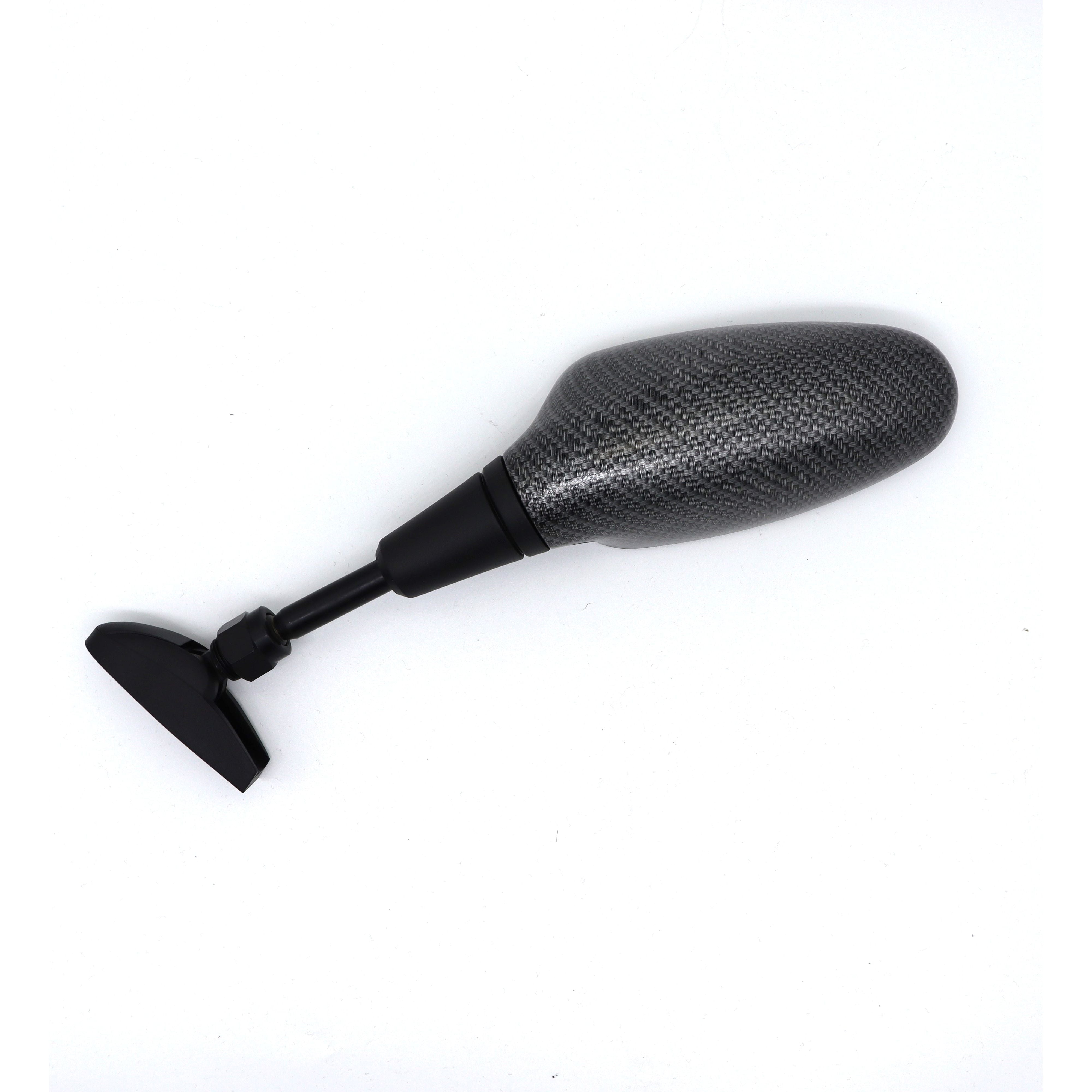 FAR RETROVISORE SINISTRO UNIVERSALE MOTO CARENATE CARBON LOOK SPECCHIETTO SX