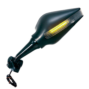 FAR UNIVERSAL LEFT MOTORCYCLE MIRROR VIPER SNAKE SUPERSPORT SX REAR VIEW