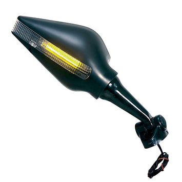 FAR UNIVERSAL LEFT MOTORCYCLE MIRROR VIPER SNAKE SUPERSPORT SX REAR VIEW