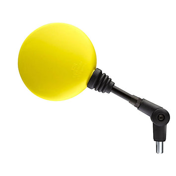 FAR UNIVERSAL RECLINING REAR VIEW MIRROR ENDURO/OFFROAD YELLOW LEFT/RIGHT