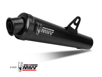 Terminale Di Scarico Inox Nero Mivv X-Cone Honda Hornet 600 2003-2006