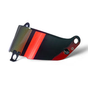 VISERA CASCO STEALTH SPARCO ROSSA