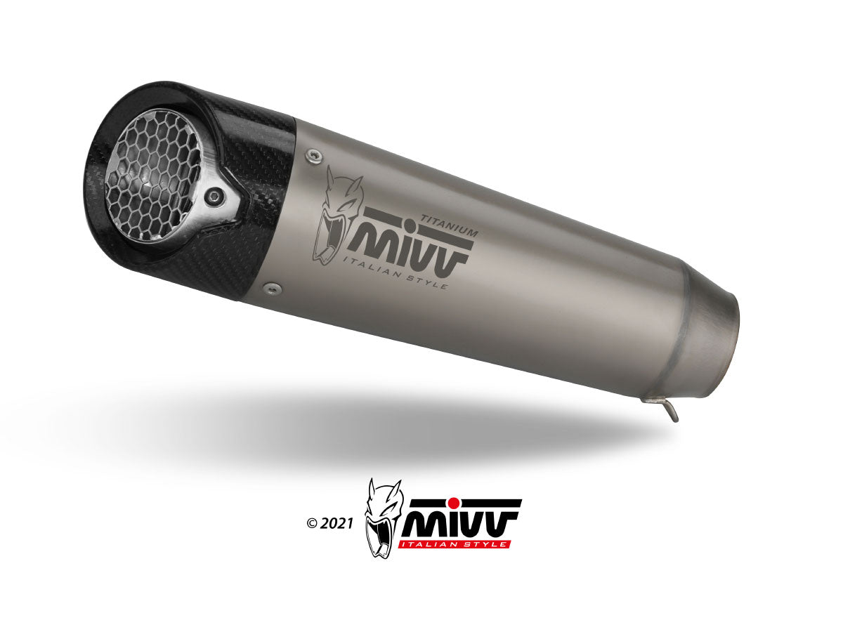 Terminale Di Scarico Titanio Mivv X-M5 Ducati Monster 937 / Monster 937+ 2021-24
