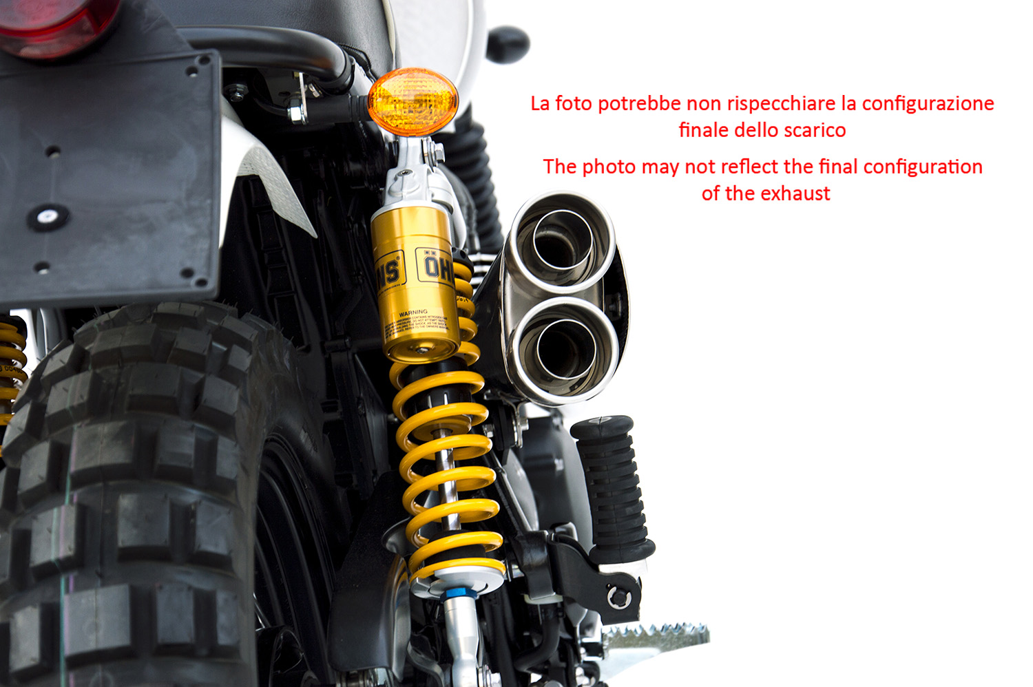 COMPLETE EXHAUST ZARD STEEL BLACK RACING TRIUMPH SCRAMBLER