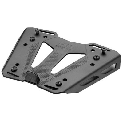 PIASTRA TREKKER RACK ALL.ANOD.NERO DA MO