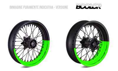 CERCHI A RAGGI TUBELESS 3.50x16-5.00x17 RIDE ALPINA KAWASAKI KX 450 2019 >