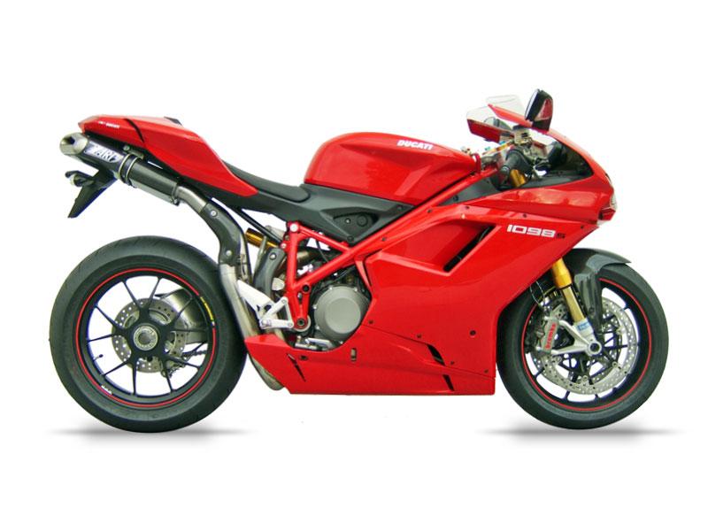 Double Silencer Exhaust Zard Penta Evo Approved Steel Ducati 848